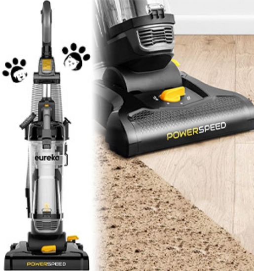 Eureka PowerSpeed Pet Vacuum: Lightweight, Bagless, Includes Pet Turbo Brush