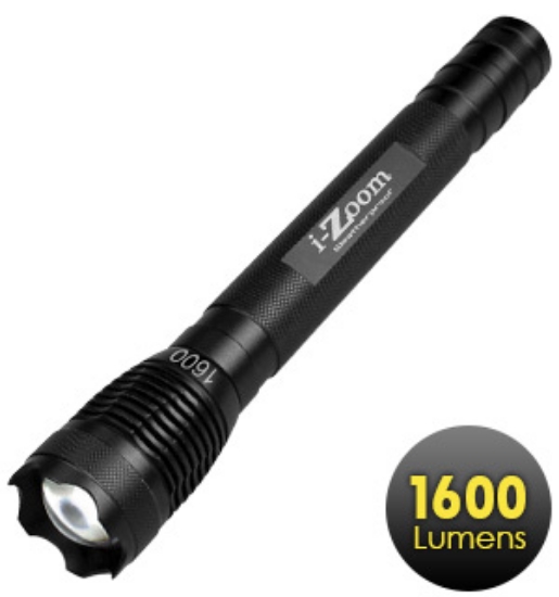 Here is one of the brightest flashlights we have ever carried! It's a Military Grade Flashlight w/5 Beam Settings, and at its brightest setting, it dishes out 1600 Lumens.