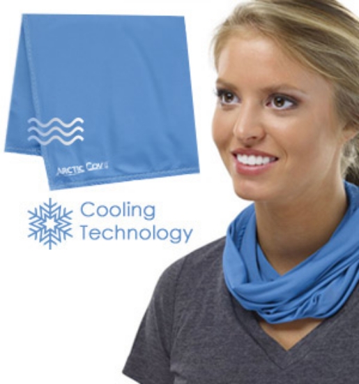 Stay cool in the hottest conditions with The Arctic Cove Multi-Wrap. This innovative cooling wrap is made of a Chillstitch technology that allows you stay cool on hot days for hours!