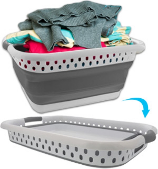 Collapsible items are as wonderful as they are functional. They collapse to take up little storage. This Laundry Basket is the latest to get the collapsible technology.