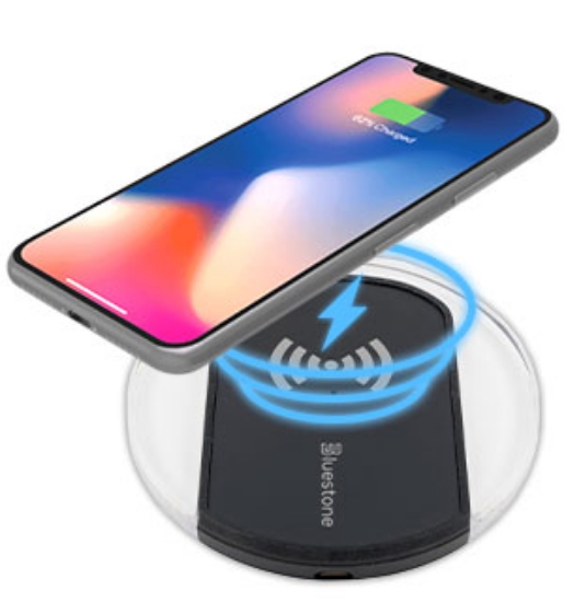 The Power Ring is a premium wireless charger compatible with all &quot;QI&quot; and &quot;wireless charging enabled&quot; phones.