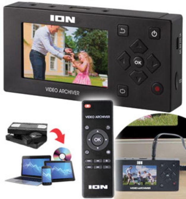 Picture 5 of Ion Video Archiver and Converter with Remote