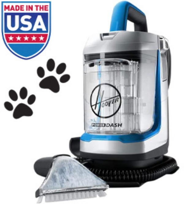 PowerDash Go Pet+ Portable Carpet and Upholstery Spot and Stain Cleaner