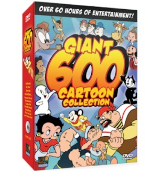 This is the largest collection of classic cartoons ever assembled in one package. Rare and rarely seen Cartoons included.
