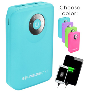 Rechargeable 7800 Neon Power Bank