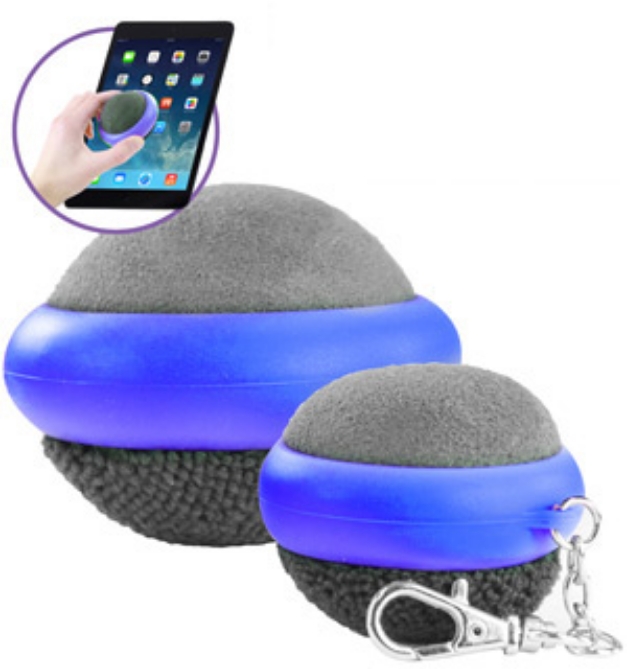 Picture 1 of Dual Sided Screen Cleaner with Bonus Key Chain