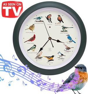 The Original Singing Bird Clock 25th Anniversary Edition