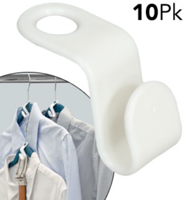 Picture 1 of Hanger Buddies - Set of 10 Space Saver Hooks