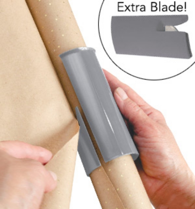 Picture 1 of Wrap'D the Wrapping Paper Cutter by IdeaWorks