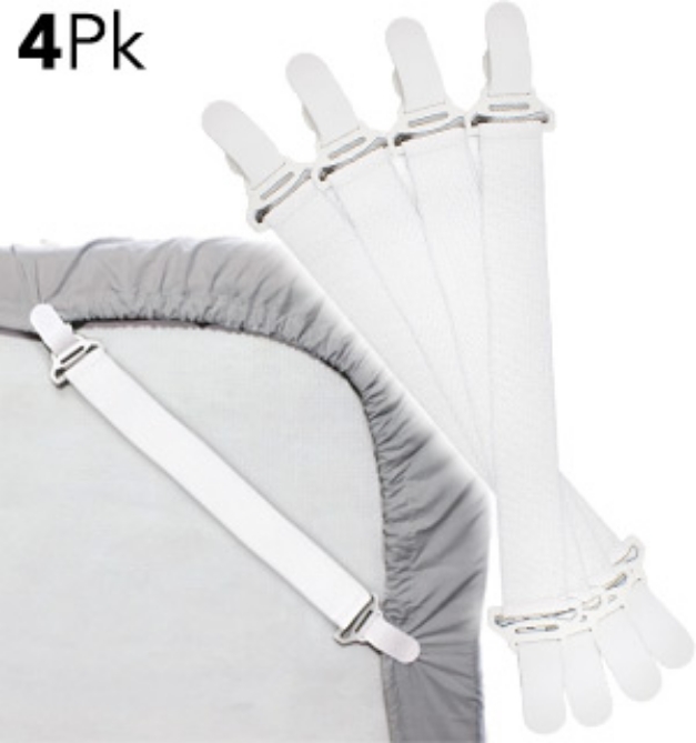 Picture 1 of Bed Sheet Holders 4-Pack