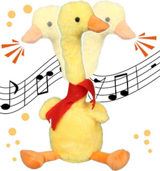 Picture 1 of Dancing, Wiggling, Singing, and Repeating Duck