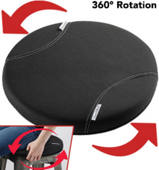 Picture 1 of 360 Degree Rotating Memory Foam Seat Cushion