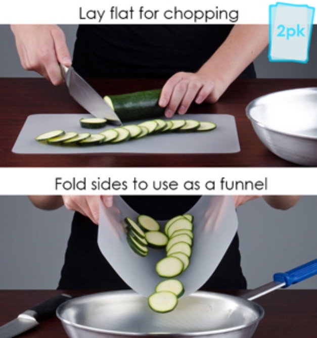 Picture 1 of Flexible Chopping Mats  2-pk