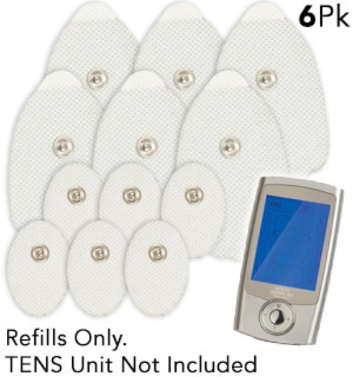 These additional/replacement pads are specially made to be used with the North American Wellness Rechargeable TENS Unit.
