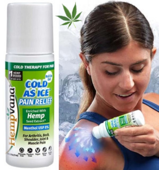 Soothe away pain with the cooling power of menthol! Hempvana Cold As Ice relieves pain associated with simple backache, arthritis, strains, bruises, and sprains.