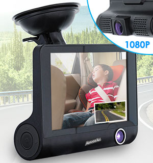 1080P Dual Dash Cam by Armor All