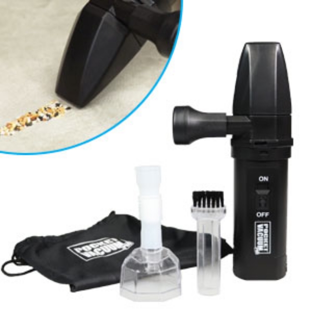Picture 1 of Viatek Cordless Battery Powered Pocket Vacuum Pro