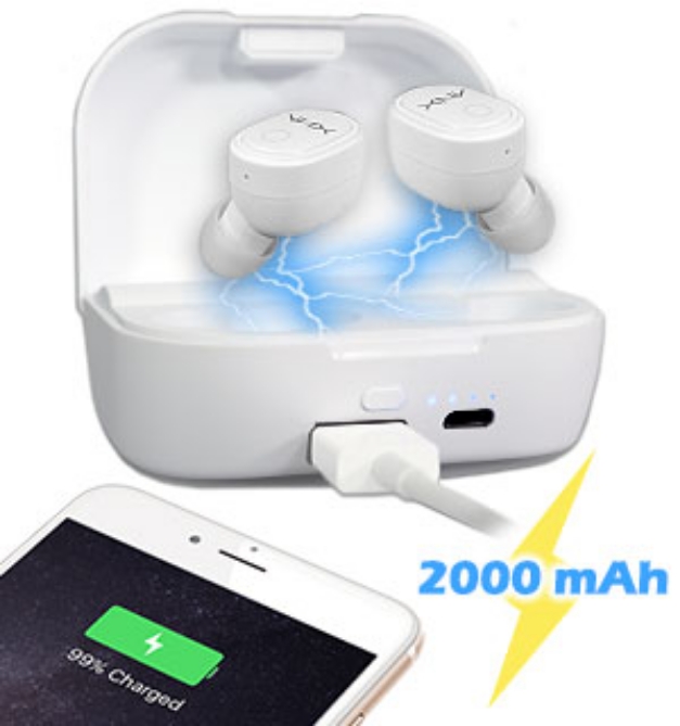 Picture 1 of Volt True Wireless Earbuds with 2000mAh Charging Case/Power Bank
