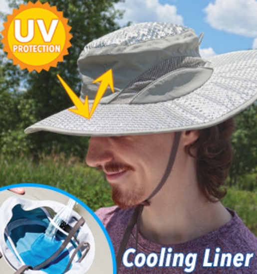 The Chilly Hat is the go-to hat of the summer! Made from advanced cooling material and breathable mesh, this sun-shading hat keeps cool air flowing and you chillin' for hours. Even better, the UV reflective top layer protects you from the sun's harmful rays and simply looks great!
