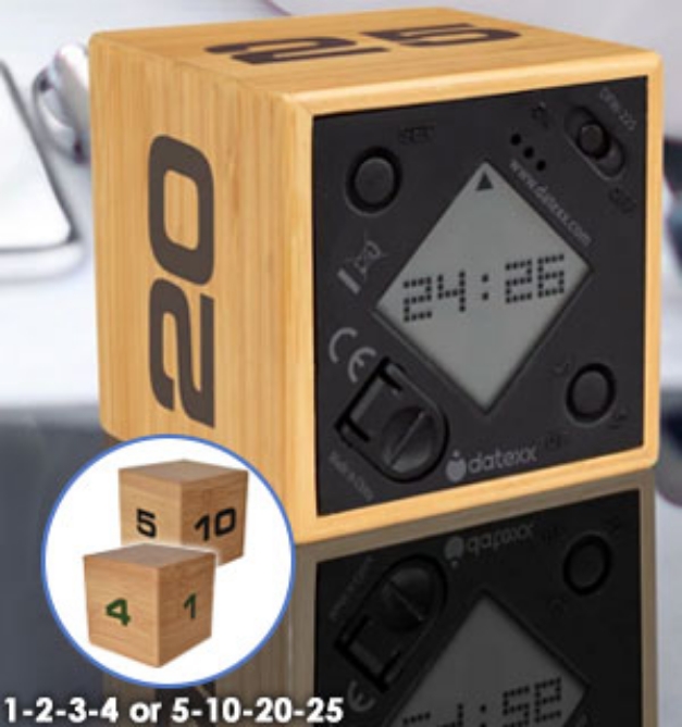 Picture 1 of The Bamboo Cube Time Blocking Tool
