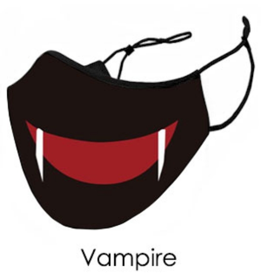 Get into the Halloween spirit by sinking your teeth into this popular Vampire Fangs mask! <br /><br />