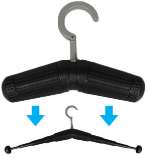 Expandable Clothes Hanger - Perfect for Travelers - PulseTV