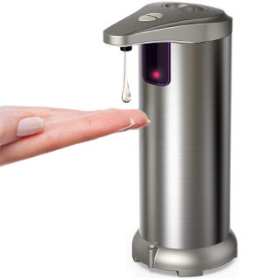 Stainless Steel Hands-Free XL Soap Dispenser
