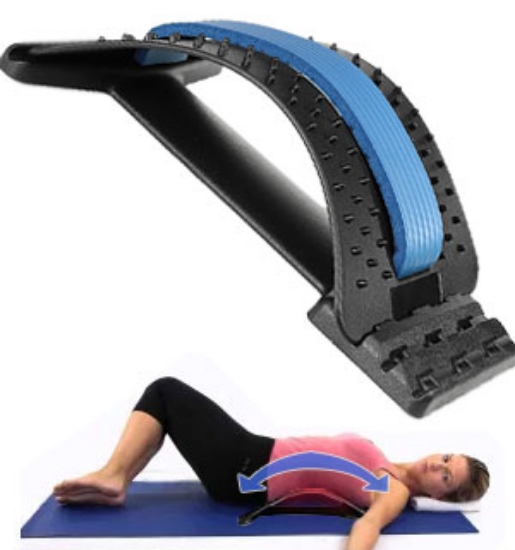 Get relief from back pain with the easy-to-use, adjustable, PACKABLE Back Stretcher. This ergonomic self-massager is designed for home back pain treatment and as a preventative care product.