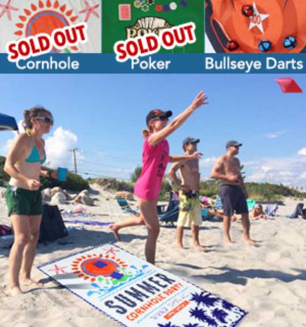 Picture 1 of Beach Towel Games <br> 3 To Choose From