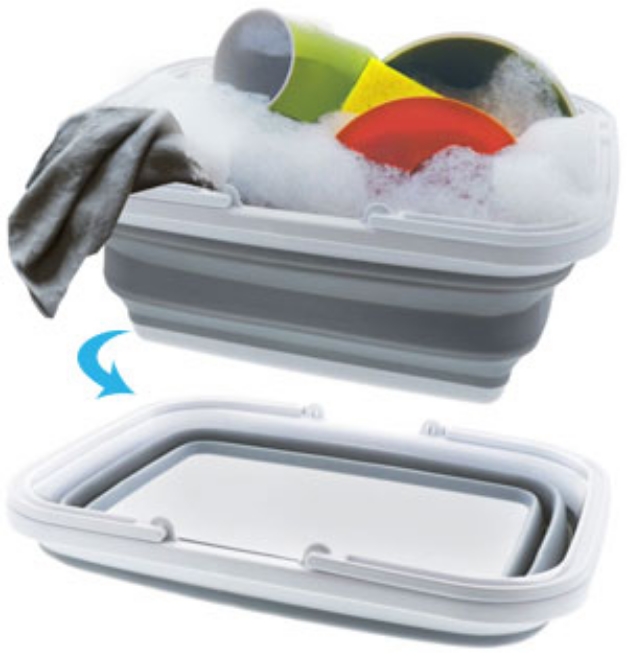 Picture 1 of Collapsible Carry All w/Handles - Versatile & Waterproof