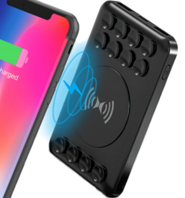 Picture 1 of Xtreme 5000mAh Wireless Power Bank With Suction Cups