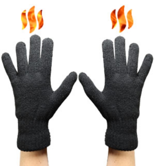 Heat Trendz Thermal Gloves - 3.2 Tog Warmth Rating
