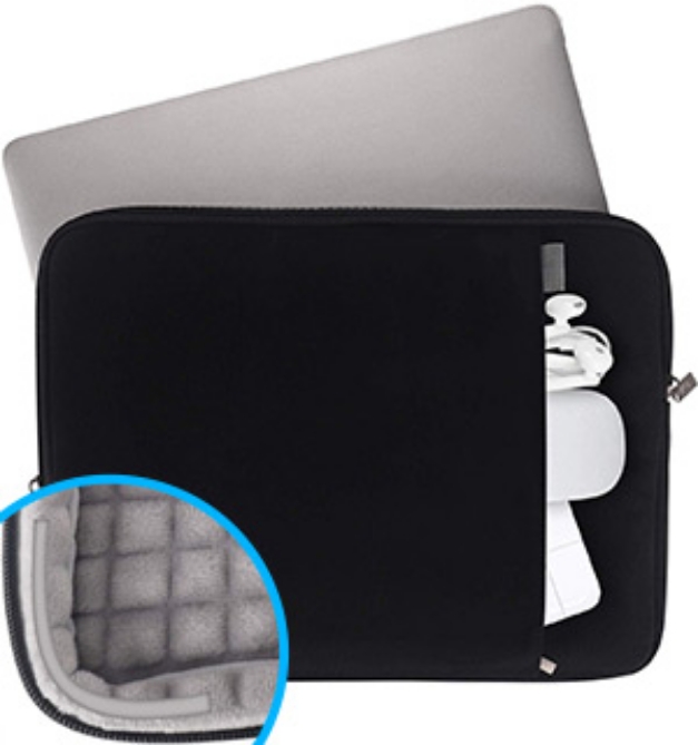 Picture 1 of Padded Protective Laptop and Tablet Sleeve up to 13in