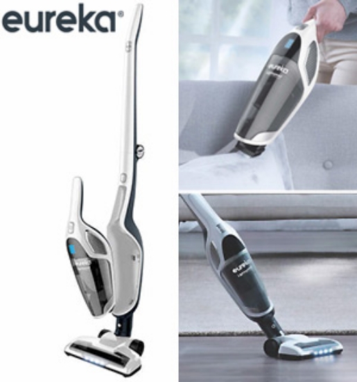 Get the power of a full-size upright vacuum with this cordless, lightweight, and versatile Eureka Lightspeed 2-in-1 Cordless Stick Vacuum.