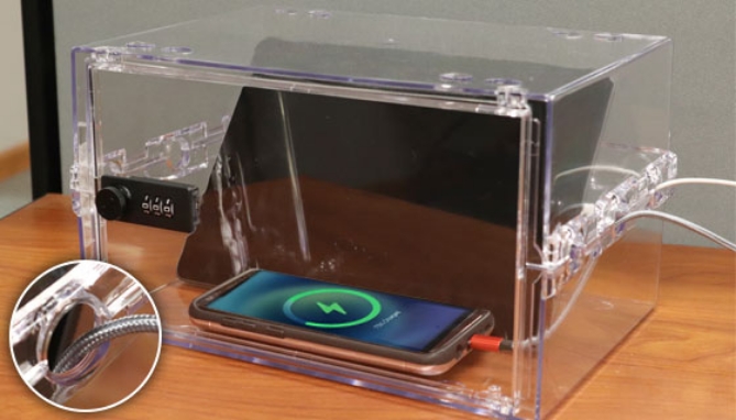 Picture 8 of Clear Lockable Box with Adjustable Combination