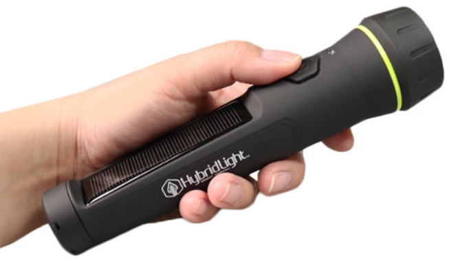 Picture 2 of HybridLight Solar-Powered Survival Flashlight and Power Bank