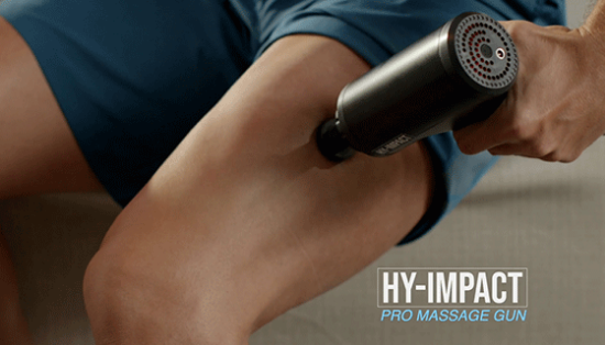 The Original Hy Impact Cordless Deep Tissue Muscle Massager Pulsetv