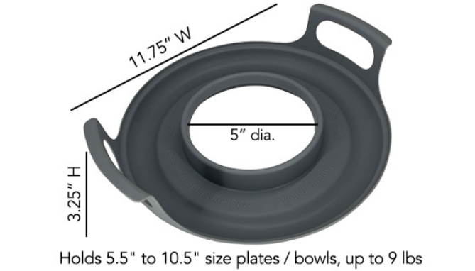 Microwave Cool Caddy: Carry Hot Bowls and Plates