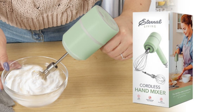 Picture 2 of 3 Speed Cordless Hand Mixer