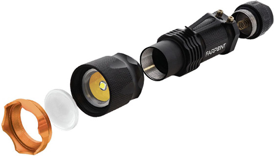 4-Pack of SWAT Tactical Flashlights - PulseTV