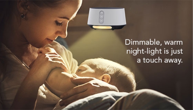 White Noise Sleep Sound Machine with Night Light