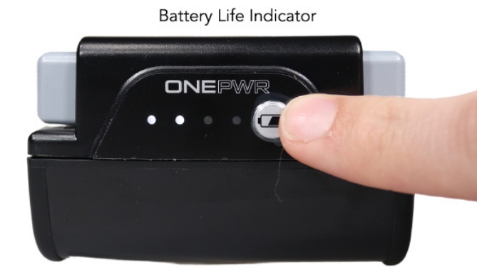 Picture 2 of ONEPWR Cordless Leaf and Debris Blower with 2 Rechargeable Batteries BH57220
