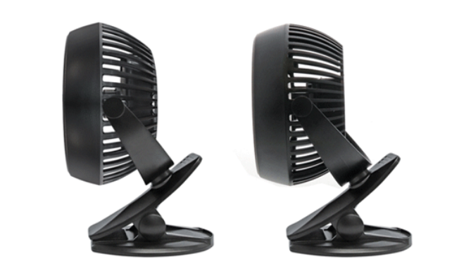 Picture 2 of Clip-N-Cool Rechargeable USB Fan