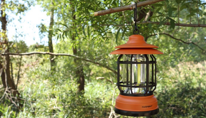 Vintage Bright COB Lantern by Farpoint
