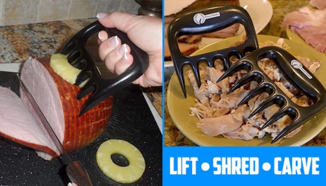 Picture 2 of 2pc Meat Shredding Claws