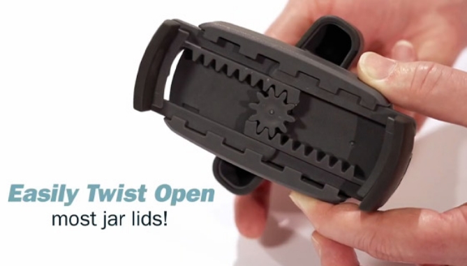 Picture 2 of Easy Grip Adjustable Jar Opener