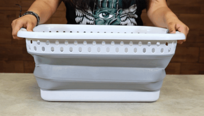 Picture 2 of Collapsible Laundry Basket - Space Saving and Strong