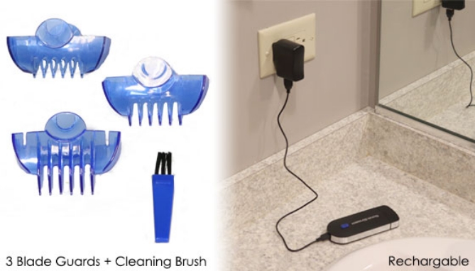Picture 2 of 17pc SonicGroom Deluxe Precision Grooming System by MicroTouch