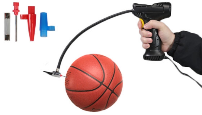 Picture 5 of Handheld 12V Tire Inflator with Auto-Shutoff and LED Light