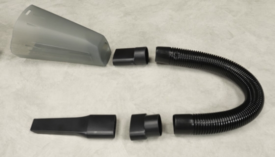 Your car can get pretty gross over time without routine cleaning. This lightweight, handheld vacuum will help get in all those nooks and crannies for a cleaner car every time!